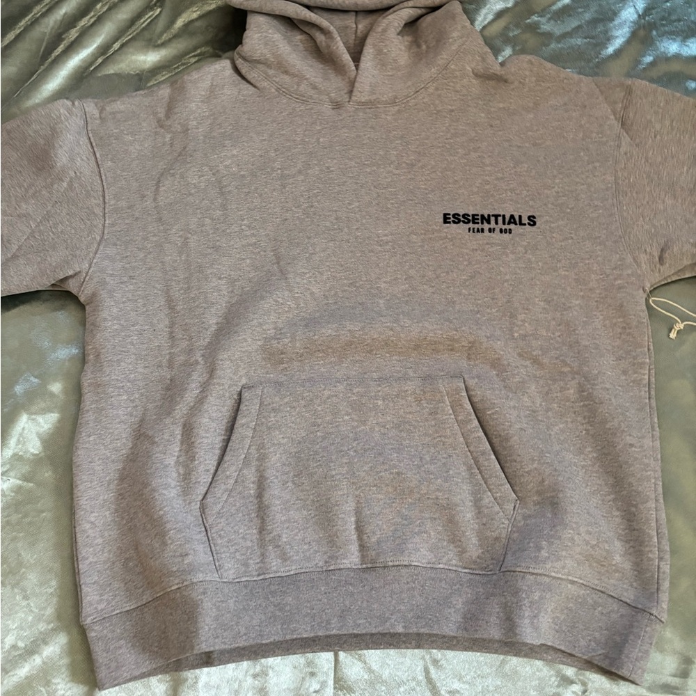 Essentials Fear of God Gray Hoodie